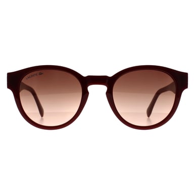 Lacoste Redondo Mujer Rojo Gradiente L6000S