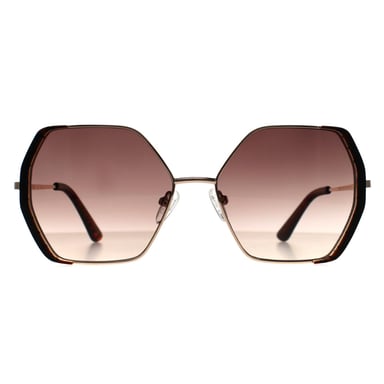 Guess Cuadrado Womens Oro Marrón Gradiente GF0387