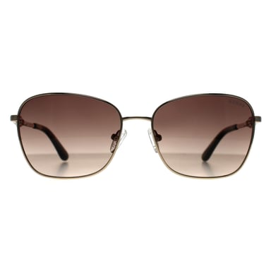 Guess Butterfly Womens Oro Marrón Gradiente GU7884