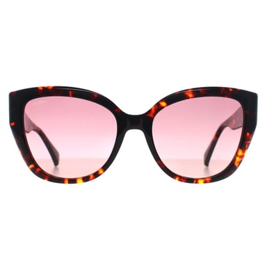 Max Mara Cat Eye Womens Rojo Habana Burdeos Gradiente MM0040 Logo 11