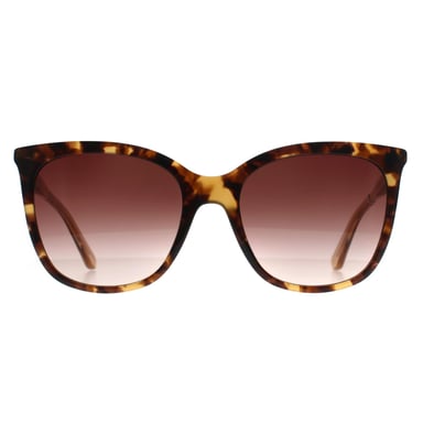 Calvin Klein Cat Eye Womens Tortuga Oscuro Marrón Oscuro Gradiente CK23500S