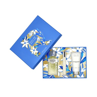 Eau De Rochas Estuche 3 pz
