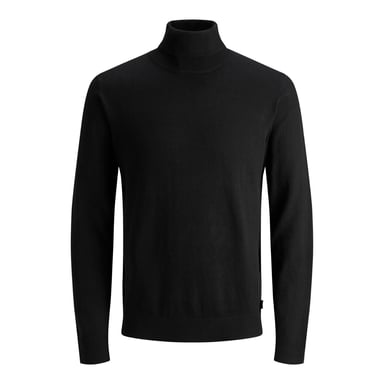 Jack & Jones Suéter Emil de Punto Cuello Alto Negro