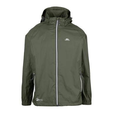 Trespass Qikpac X Unisex Packaway Jacket (Moss)
