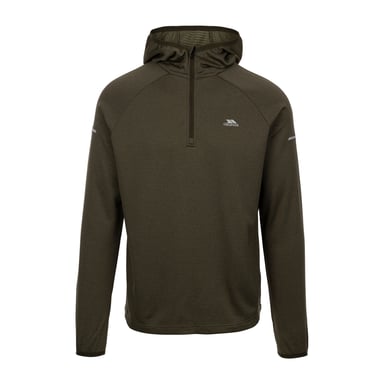 Trespass Mens Montgo Active Hoodie (Dark Vine)
