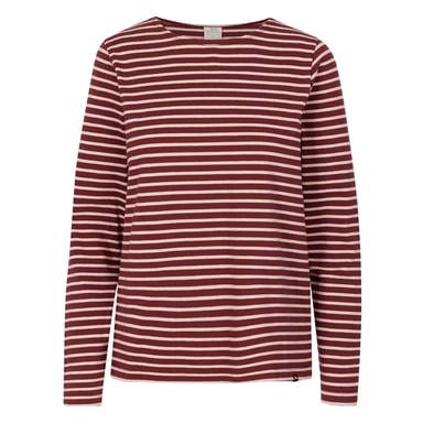 Trespass Womens/Ladies Karen Yarn Dyed Stripe Shirt (Dark Cherry)