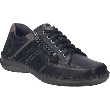 JOSEF SEIBEL Hombres Zapato bajo New Anvers 87 en negro