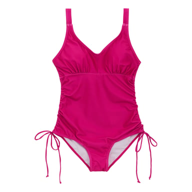 Regatta Womens/Ladies Alinae Plain One Piece Swimsuit (Pink Fusion)