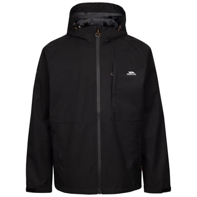 Trespass Mens Ferryhill Waterproof Jacket (Black)