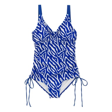 Regatta Womens/Ladies Alinae Abstract One Piece Swimsuit (Brightest Blue)