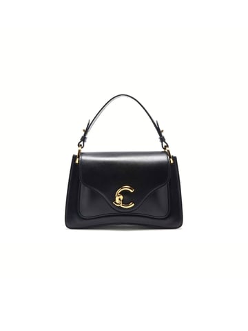 Coccinelle C-Me Bolso de Mano de Piel de Ternera Lisa