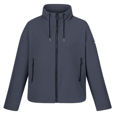 Regatta Womens/Ladies Ashlynn Knitted Fleece Jacket (Navy)