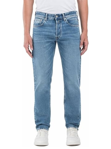 Jeans Grover Azules Medianos para Hombre