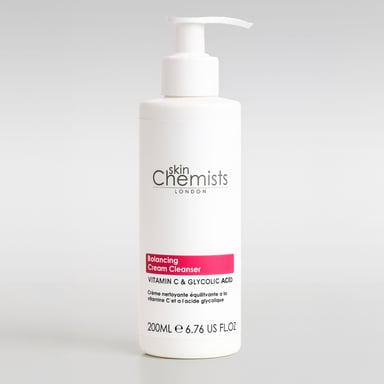 Limpiador en crema equilibrante de vitamina C y ácido glicólico 200ml