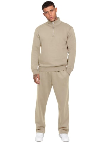 Enzo Milano | Conjunto de Chándal de Hombre con Sudadera Half Zip