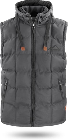 normani OUTDOOR SPORTS Chaleco acolchado de invierno para hombre Tropez