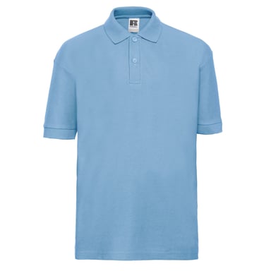 Russell Childrens/Kids Pique Polo Shirt (Sky Blue)