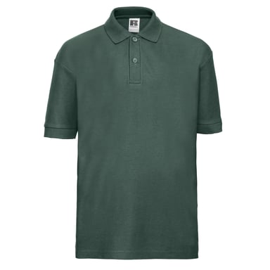 Russell Childrens/Kids Pique Polo Shirt (Bottle Green)