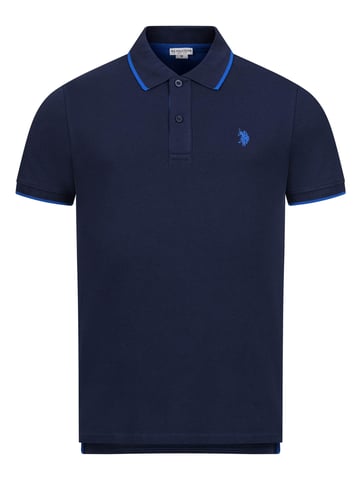 U.S. POLO ASSN. Camiseta Polo Clásica de Manga Corta de Algodón Elastano