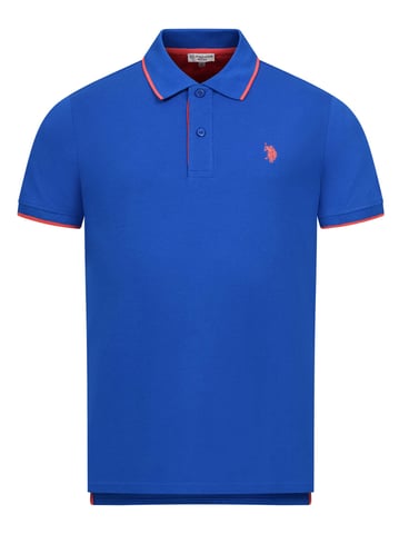 U.S. POLO ASSN. Camiseta Polo Clásica de Manga Corta de Algodón Elastano