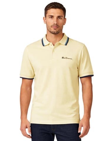 Ben Sherman | Polo para Hombre con Ribetes Contraste