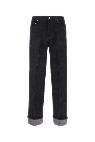 Jeans de Mezcla Azul Denim
