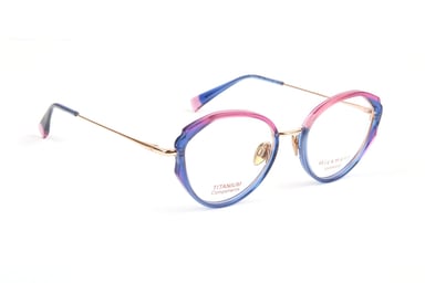 Ana Hickmann Optical Frame HI1276T P04 51 Titanium