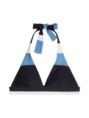 Marc O'Polo Mujeres Top de bikini triangular Summer Stripes