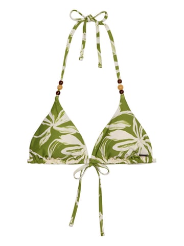 Marc O'Polo Mujeres Top de bikini triangular Abstract Flower