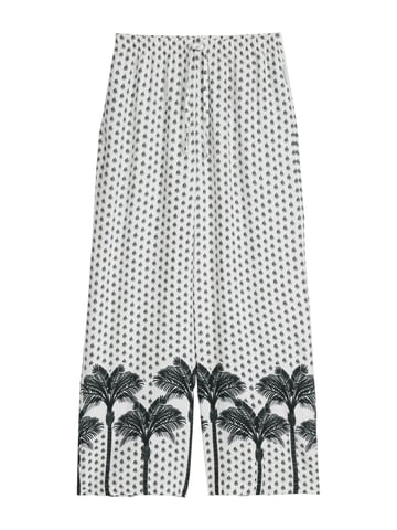 Marc O'Polo Mujeres Pantalones de playa Palm Border Geo