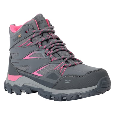 Regatta Childrens/Kids Holcombe III Walking Boots (Steel/Tulip)