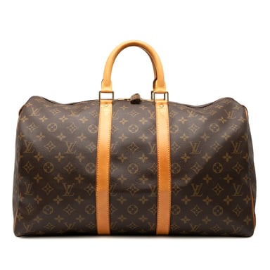 Bolso Keepall 45 Monogram de segunda mano