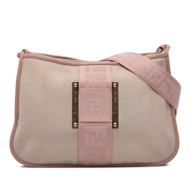 Bolso Cruzado Zucca de Lona de Segunda Mano