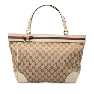 Bolso Tote Mayfair de Lona Gg de Segunda Mano