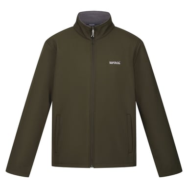 Regatta Mens Cera V Wind Resistant Soft Shell Jacket (Dark Khaki)