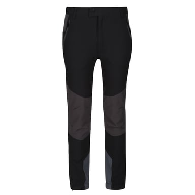 Regatta Childrens/Kids Tech Mountain Hiking Trousers (Black/Ash)