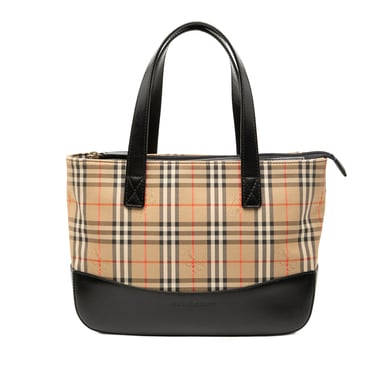 Bolso de mano de lienzo Haymarket Check de segunda mano