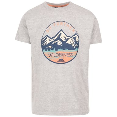 Trespass Mens Lagoon T-Shirt (Grey Marl)