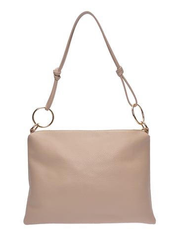 Luisa Vannini Beige Bolso de cuero