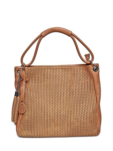 Luisa Vannini Brown Bolso de cuero