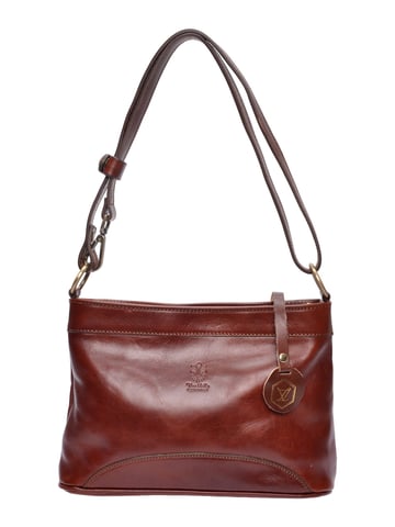 Luisa Vannini Granate Bolso de cuero
