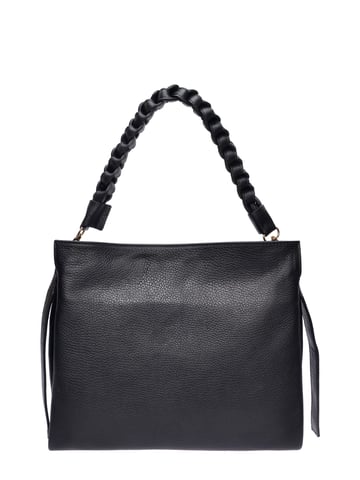 Luisa Vannini Negro Bolso de cuero