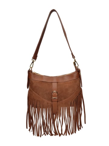 Anna Luchini Brown Bolso de cuero