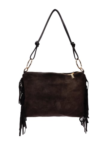 Isabella Rhea Granate Bolso de cuero