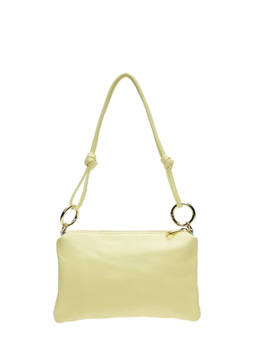 Anna Luchini Amarillo Bolso de cuero