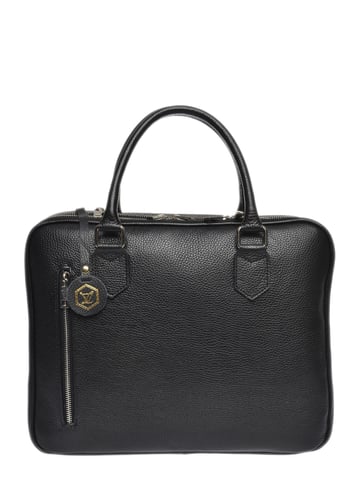Luisa Vannini Negro Bolso de cuero