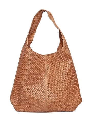 Luisa Vannini Brown Bolso de cuero