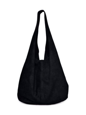 Anna Luchini Negro Bolso de cuero