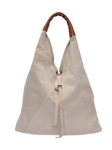 Anna Luchini Beige Bolso de cuero