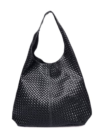 Luisa Vannini Negro Bolso de cuero